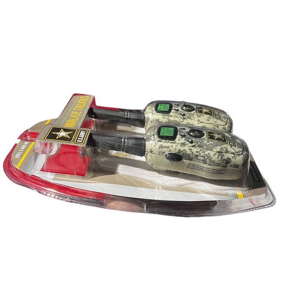 U.S. Army Walkie Talkies Camo - Up To 329 Feet  Battery Operated -  Kids Gift - Picture 3 of 5